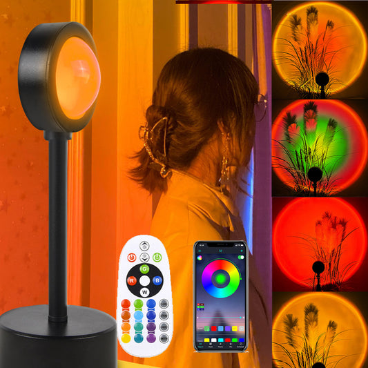Sunset Projection Lamp – Night Light & Wall Decoration LED Projector