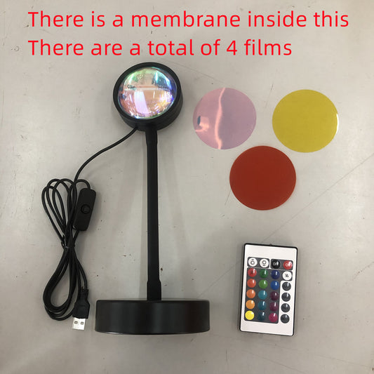 Sunset Projection Lamp – Night Light & Wall Decoration LED Projector