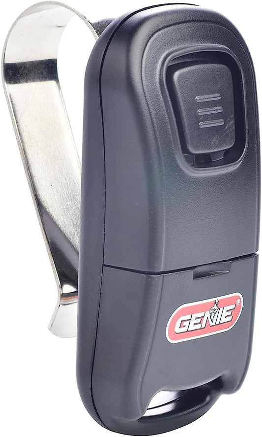 Genie Single-Button Garage Door Opener Remote, Intellicode Security, Dual Frequency 315/390 MHz