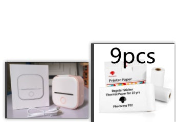 Portable Mini Thermal Label & Photo Printer – Bluetooth-Compatible, Home & Student Use, Price Tag Printer