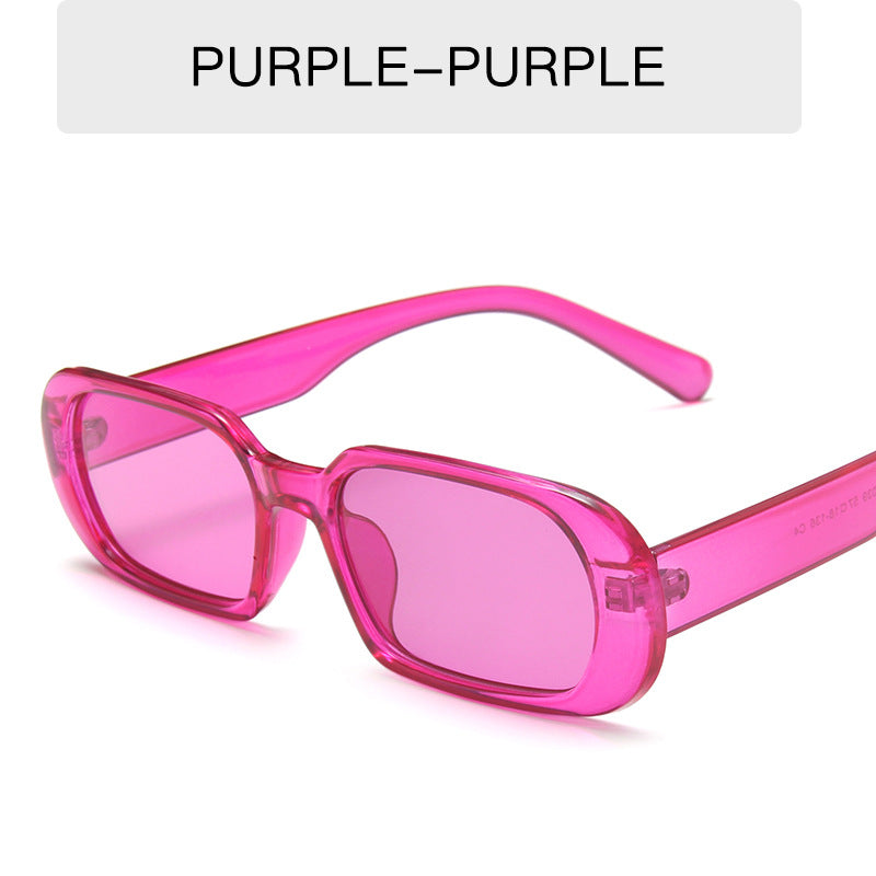 Retro Small Frame Women Sunglasses – Candy Color Trendy Fashion Shades for Summer