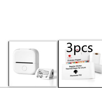 Portable Mini Thermal Label & Photo Printer – Bluetooth-Compatible, Home & Student Use, Price Tag Printer