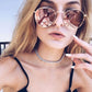 “Women Retro Sunglasses – Vintage Small Frame Trendy Fashion Shades for Summer”