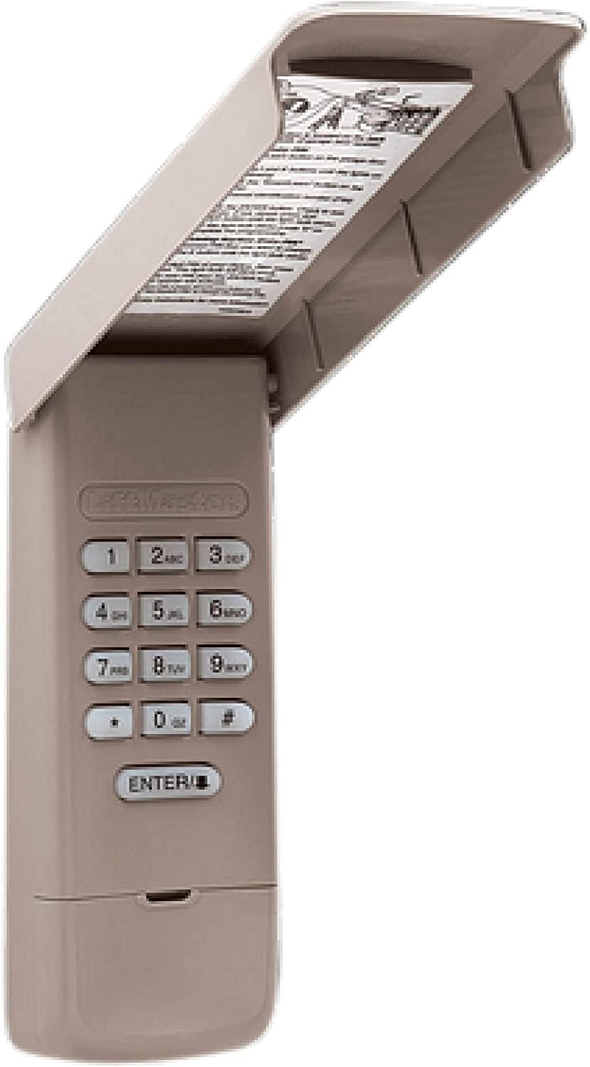 LiftMaster 877LM / 877LMMC Wireless Keyless Entry Garage Door Keypad,  Security+ 2.0,  Backlit PIN Access