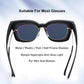 Summer Driving Polarized Sunglasses – Anti-Glare, Dual-Use One Mirror Trendy Eyewear