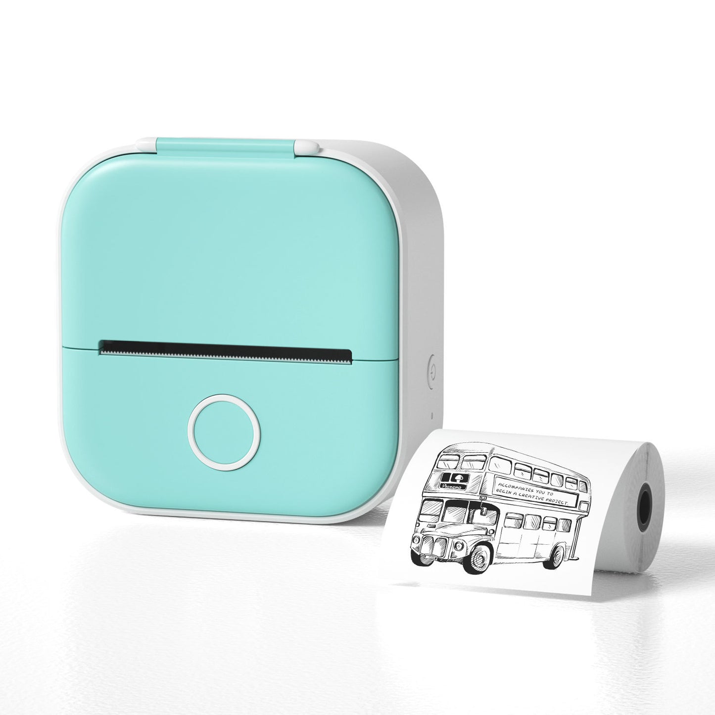 Portable Mini Thermal Label & Photo Printer – Bluetooth-Compatible, Home & Student Use, Price Tag Printer