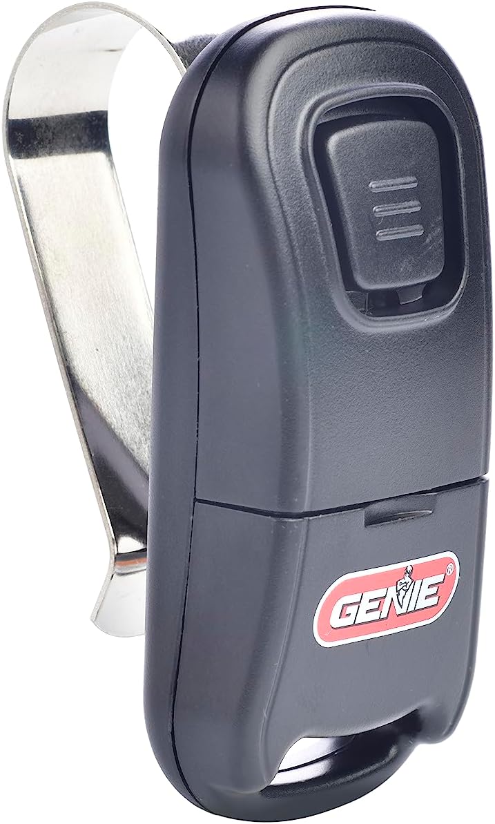 Genie Single-Button Garage Door Opener Remote, Intellicode Security, Dual Frequency 315/390 MHz