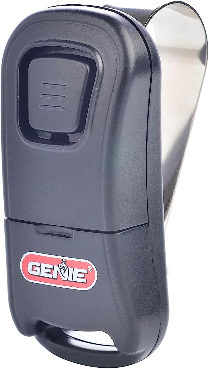 Genie Single-Button Garage Door Opener Remote, Intellicode Security, Dual Frequency 315/390 MHz