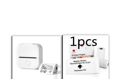 Portable Mini Thermal Label & Photo Printer – Bluetooth-Compatible, Home & Student Use, Price Tag Printer