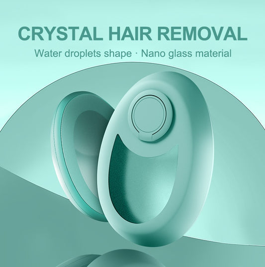 CJEER Crystal Hair Removal – Painless Exfoliating Tool for Women & Men (Legs, Arms, Back)