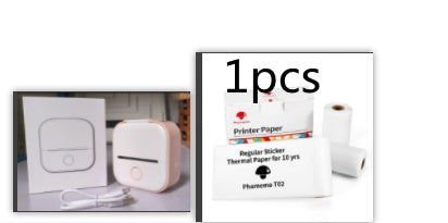 Portable Mini Thermal Label & Photo Printer – Bluetooth-Compatible, Home & Student Use, Price Tag Printer