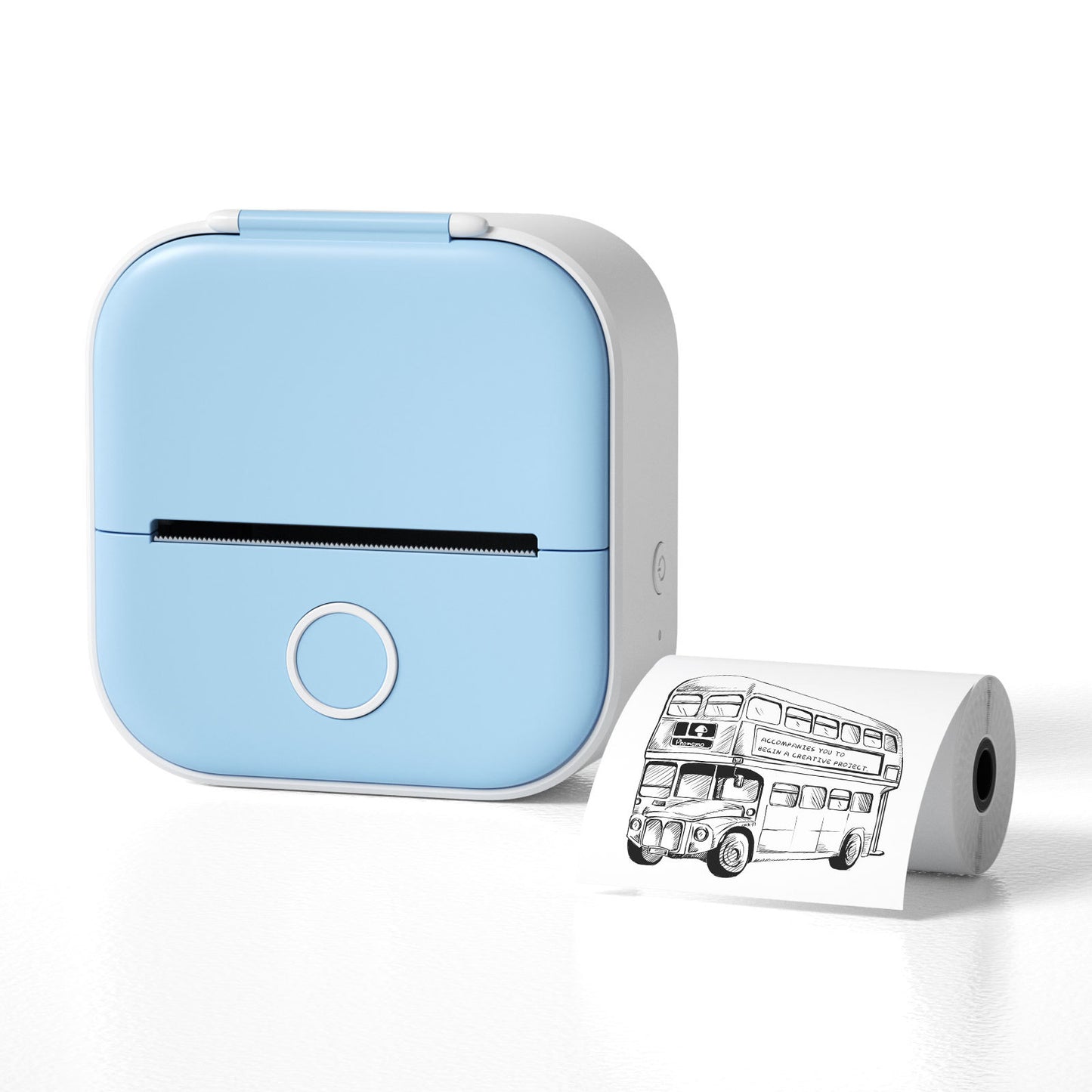 Portable Mini Thermal Label & Photo Printer – Bluetooth-Compatible, Home & Student Use, Price Tag Printer