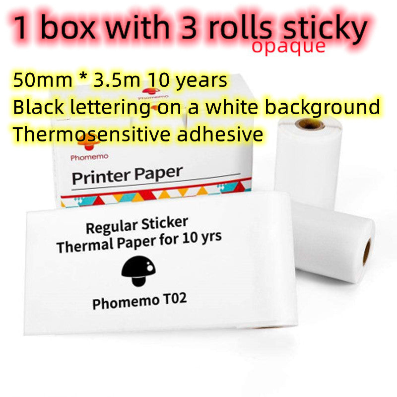 Portable Mini Thermal Label & Photo Printer – Bluetooth-Compatible, Home & Student Use, Price Tag Printer