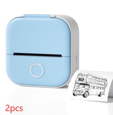 Portable Mini Thermal Label & Photo Printer – Bluetooth-Compatible, Home & Student Use, Price Tag Printer